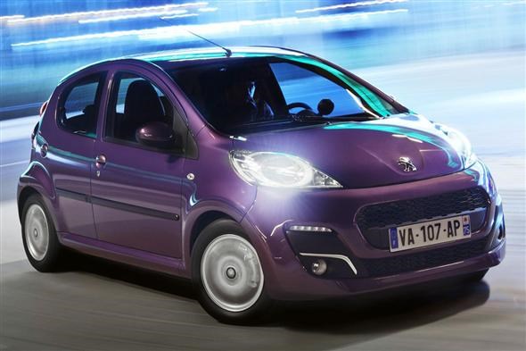 Updated Peugeot 107 revealed