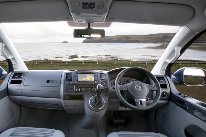 Image of Volkswagen California T5.1 dashboard