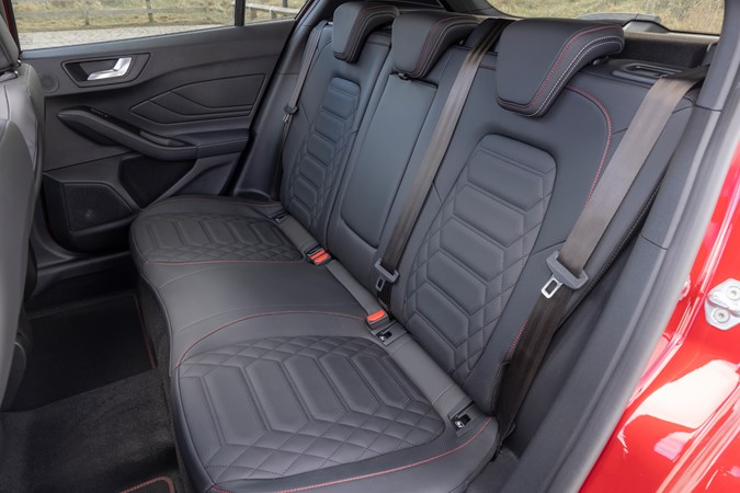Ford Focus ST-Line rear seats