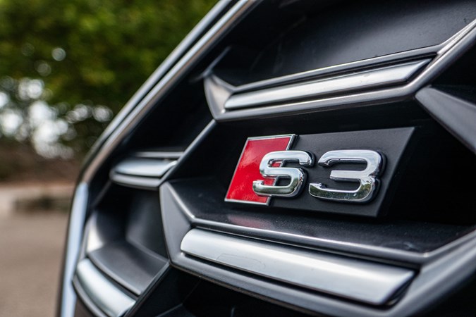 Audi S3 badge