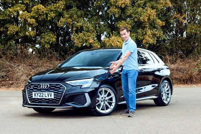 James with his Audi S3 Sportback