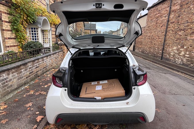 Mazda 2 Hybrid (2024) boot opening