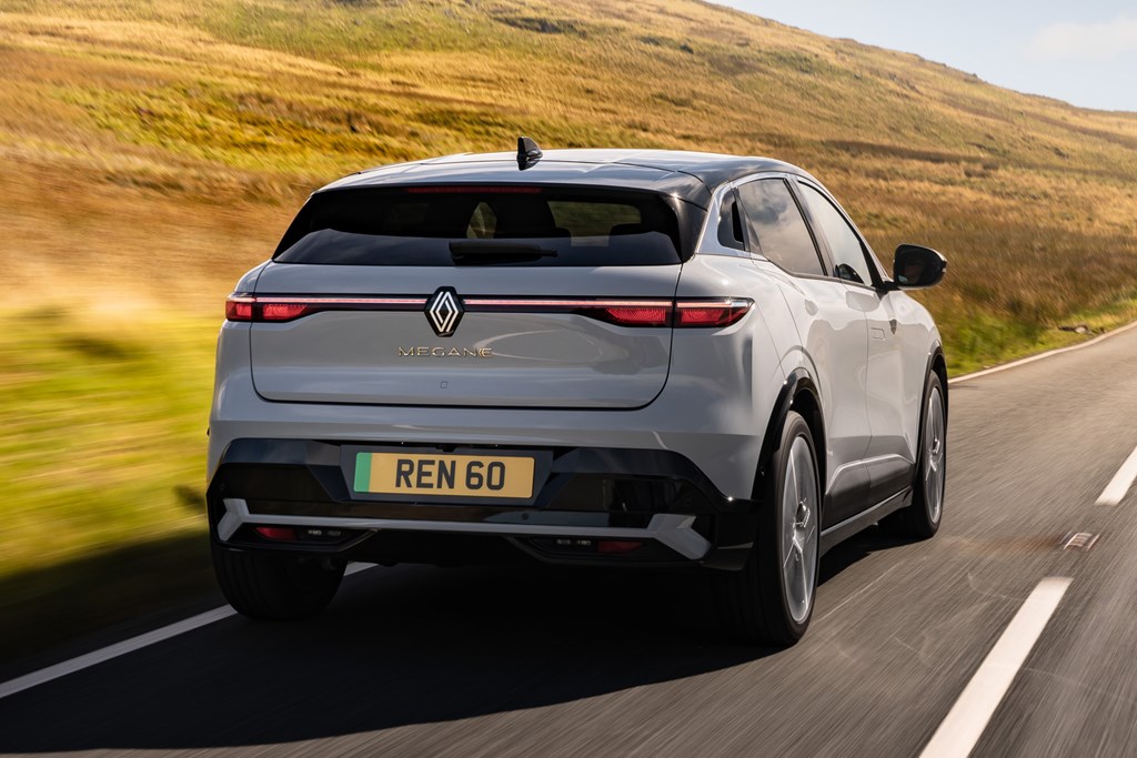 Renault Megane E-Tech (2025) boot space & practicality