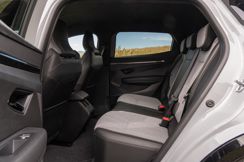 Renault Megane E-Tech Electric rear seats