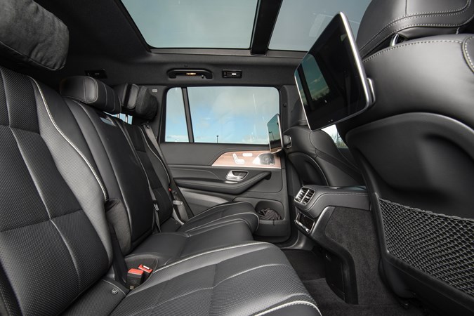Mercedes GLS rear seats