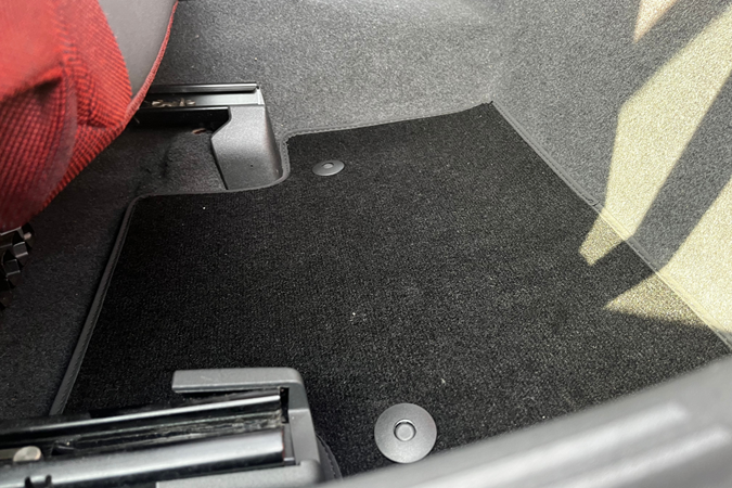 Get Car Mats installed in the rear  seats
