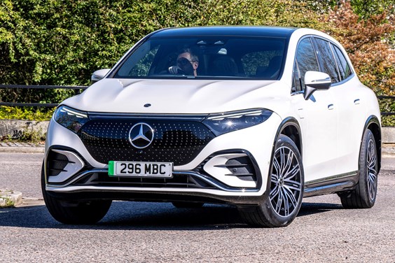 Mercedes-Benz EQS SUV (22 on) specifications data