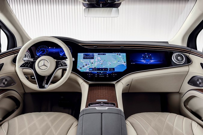 Mercedes-Benz EQS SUV review (2022) interior