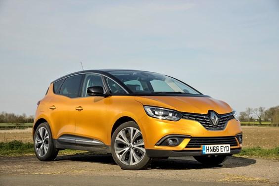 Renault Scenic specifications data