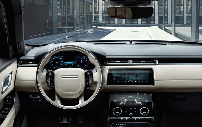 The Range Rover Velar's knock-out cabin design