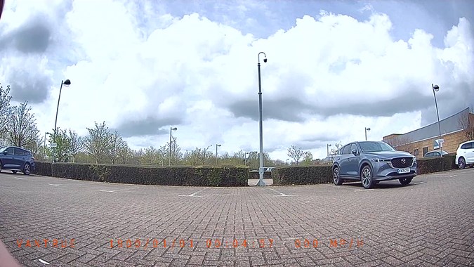 Vantrue M2 rear camera