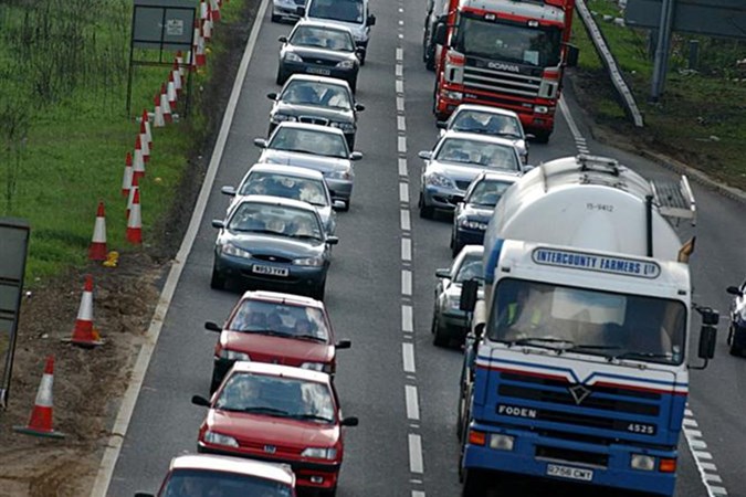 Congested dual-carriageway - What is MPG
