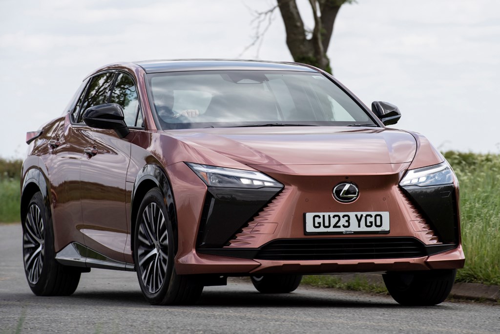 Lexus RZ (2024) boot space & practicality