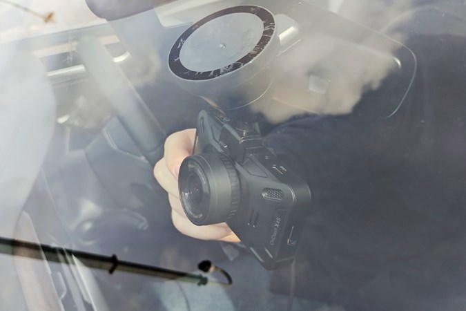 X4S on windscreen