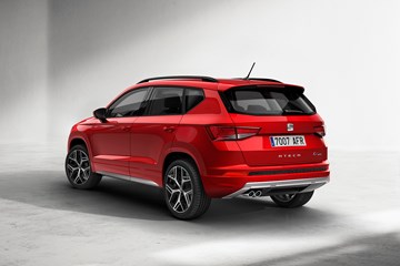 Seat Ateca FR rear, red