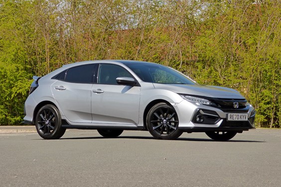 Honda Civic Hatchback (17-22) specifications data