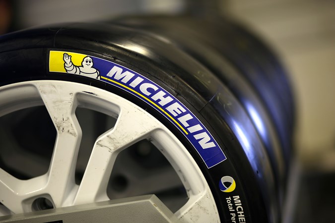 A premium Michelin tyre
