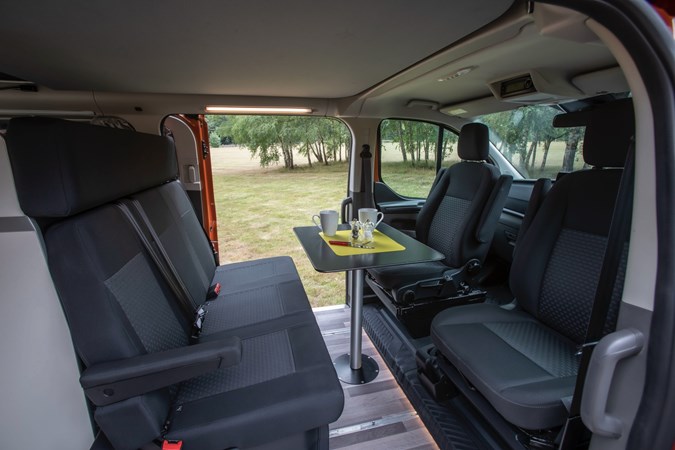 Ford Transit Nugget table
