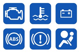 Engine warning lights