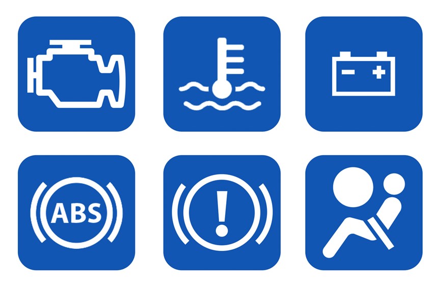 QUIZ What do these engine warning lights mean?