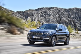 BMW X3 2017 driven 