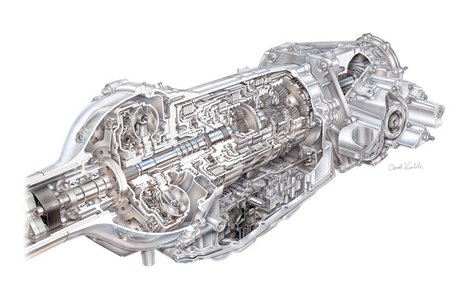 GM Hydramatic gearbox cutaway - What is an automatic gearbox