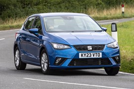 SEAT Ibiza front cornering