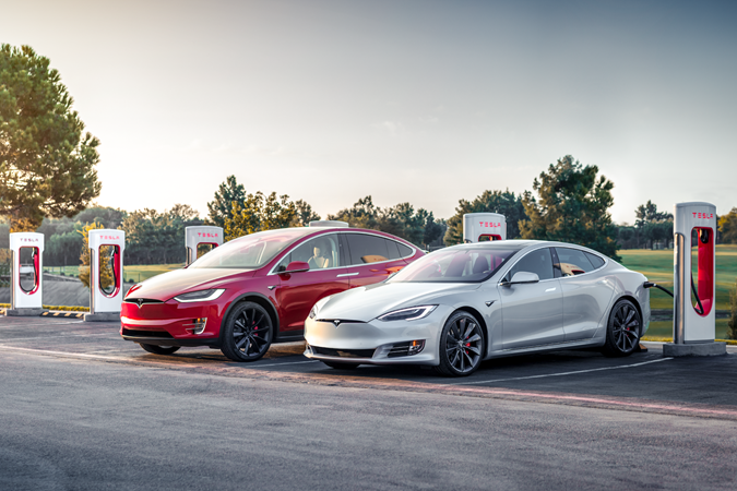 Tesla Superchargers stations
