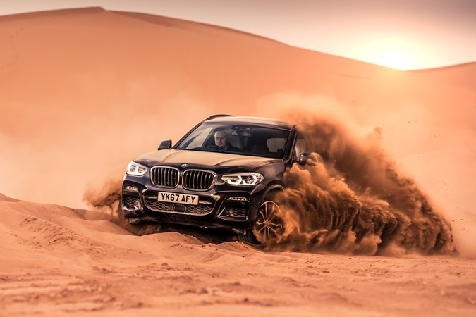 The BMW X3 will remain all-wheel drive only in the UK