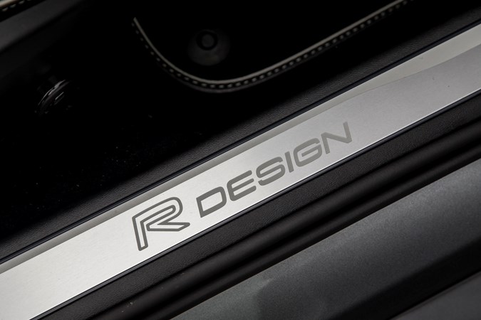 R-Design sill covers for the Volvo V90 and S90