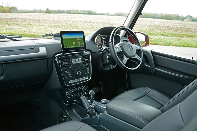 Mercedes-Benz G-Class dashboard