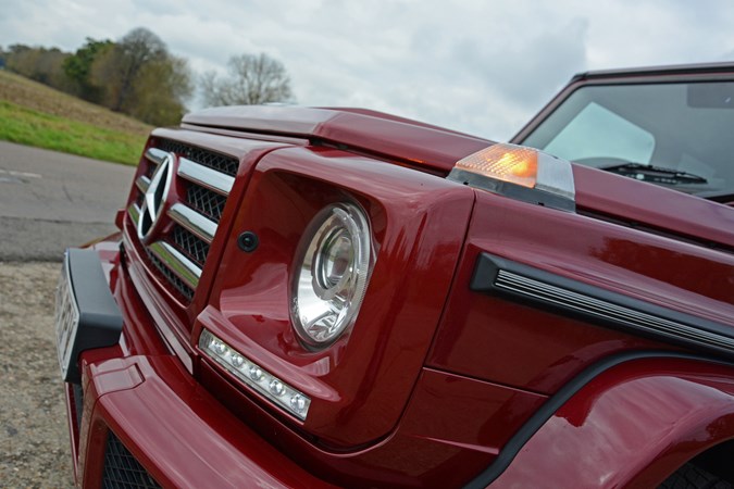 Mercedes-Benz G-Class front detail