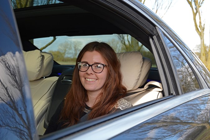 Mercedes-Benz S-Class and Amy Moore