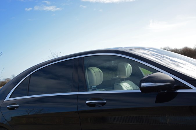 Mercedes-Benz S-Class privacy glass