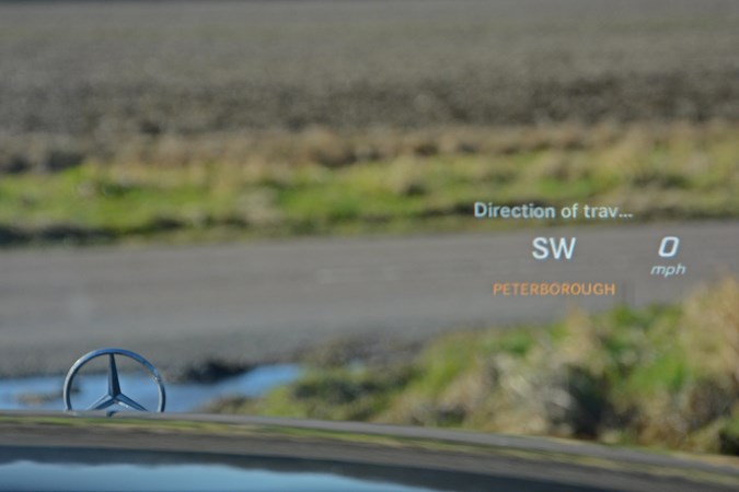 Mercedes-Benz S-Class Head-up Display