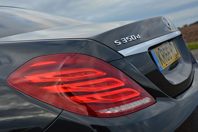 Mercedes-Benz S-Class Saloon S 350 d badge