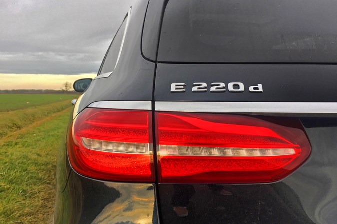 Mercedes-Benz E-Class E 220 d SE Estate rear badge