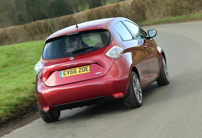 Renault Zoe front three quarters