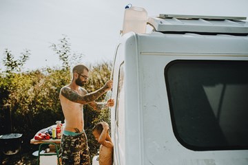 The best solar showers