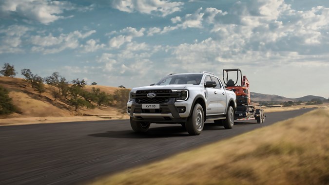 Ford Ranger with digger - Guide to towing capacity
