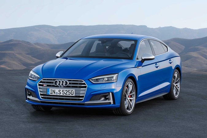 Audi A5 Sportback is now available with a 1.4 TFSI engine - rather different to the S5 shown here!