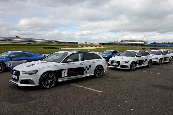 Audi RS6 at the Audi Sport Driving Experience