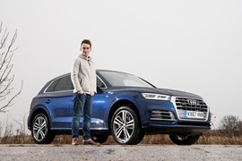 James Dennison with his Audi Q5 long-termer