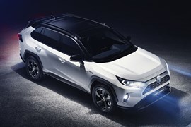 Toyota RAV4 SUV front static