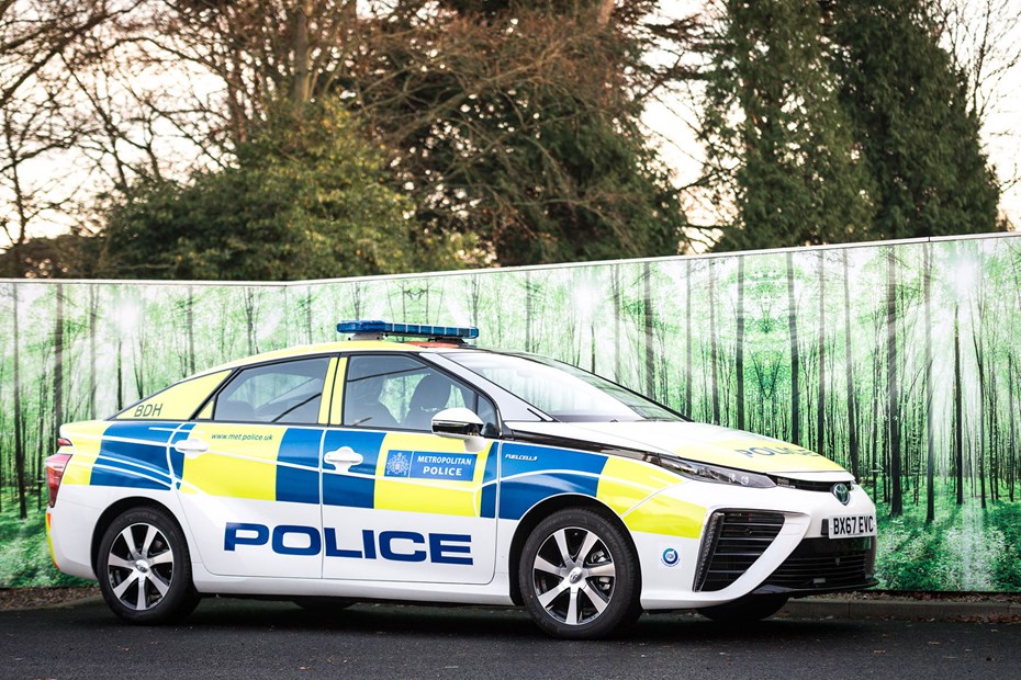 Toyota Mirai joins Metropolitan Police Service response vehicle fleet