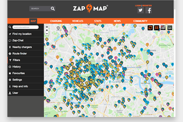 Zap-Map Map