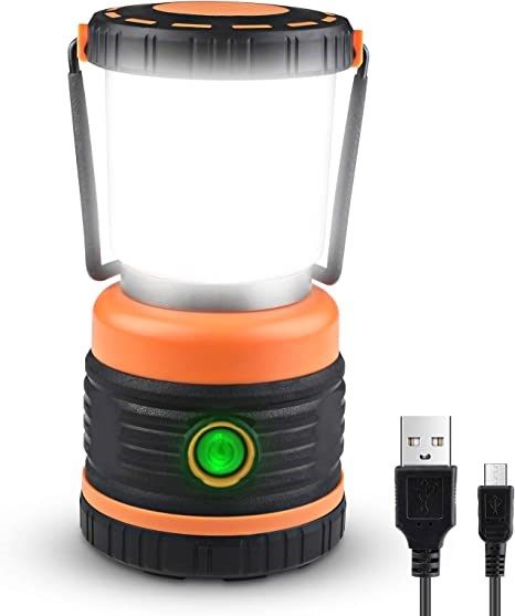 BLACK DECKER 1,000 Lumen Rechargeable Lantern With Power Bank Function, Dimmable LED BLL4-1011-MWT - The Home Depot