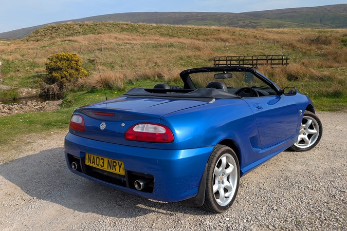 A successfully cleaned MG TF