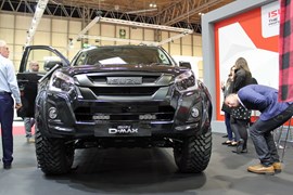 Isuzu D-Max Arctic Trucks Stealth limited edition at the CV Show 2018