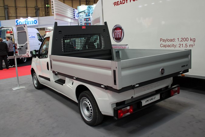 Fiat Doblo Work Up at the CV Show 2018